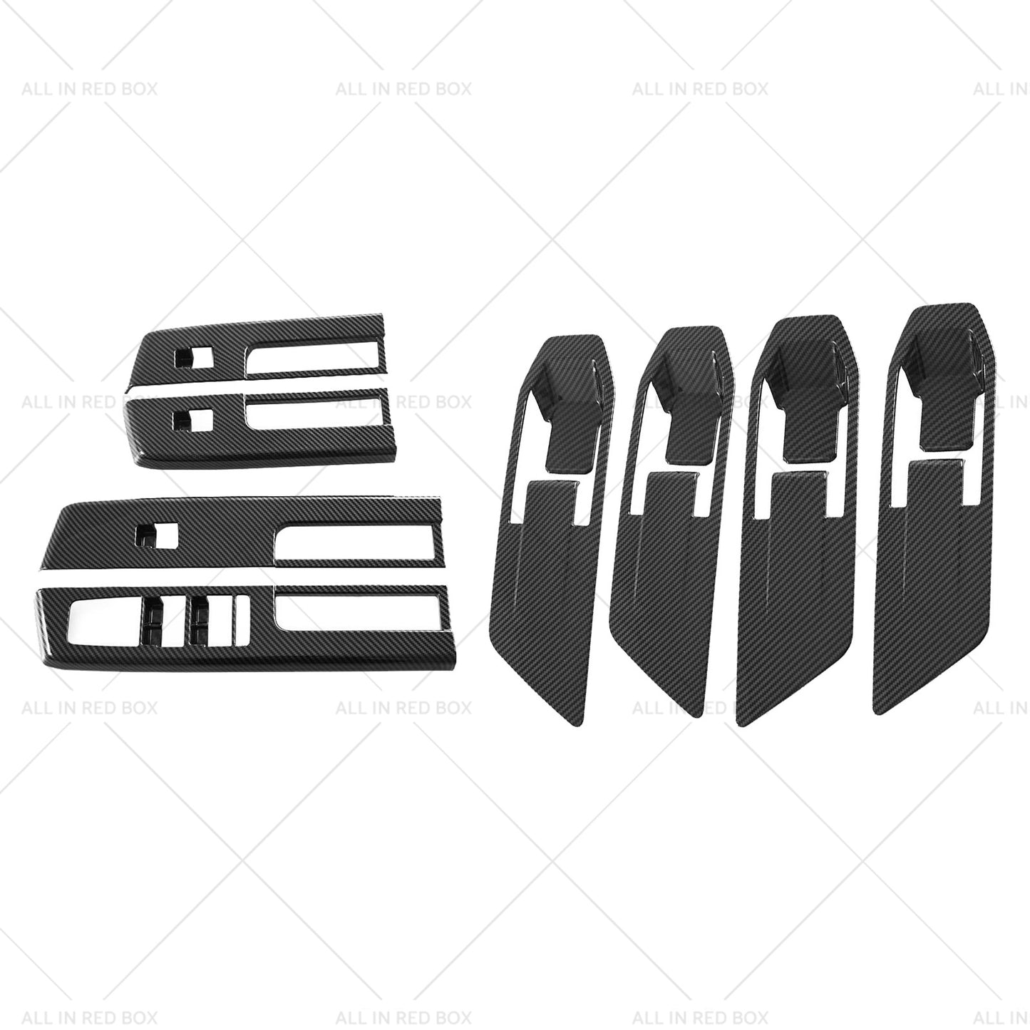 Inner Window Lift & Handle Panel Cover Trim Suitable For Mitsubishi Triton 23-25