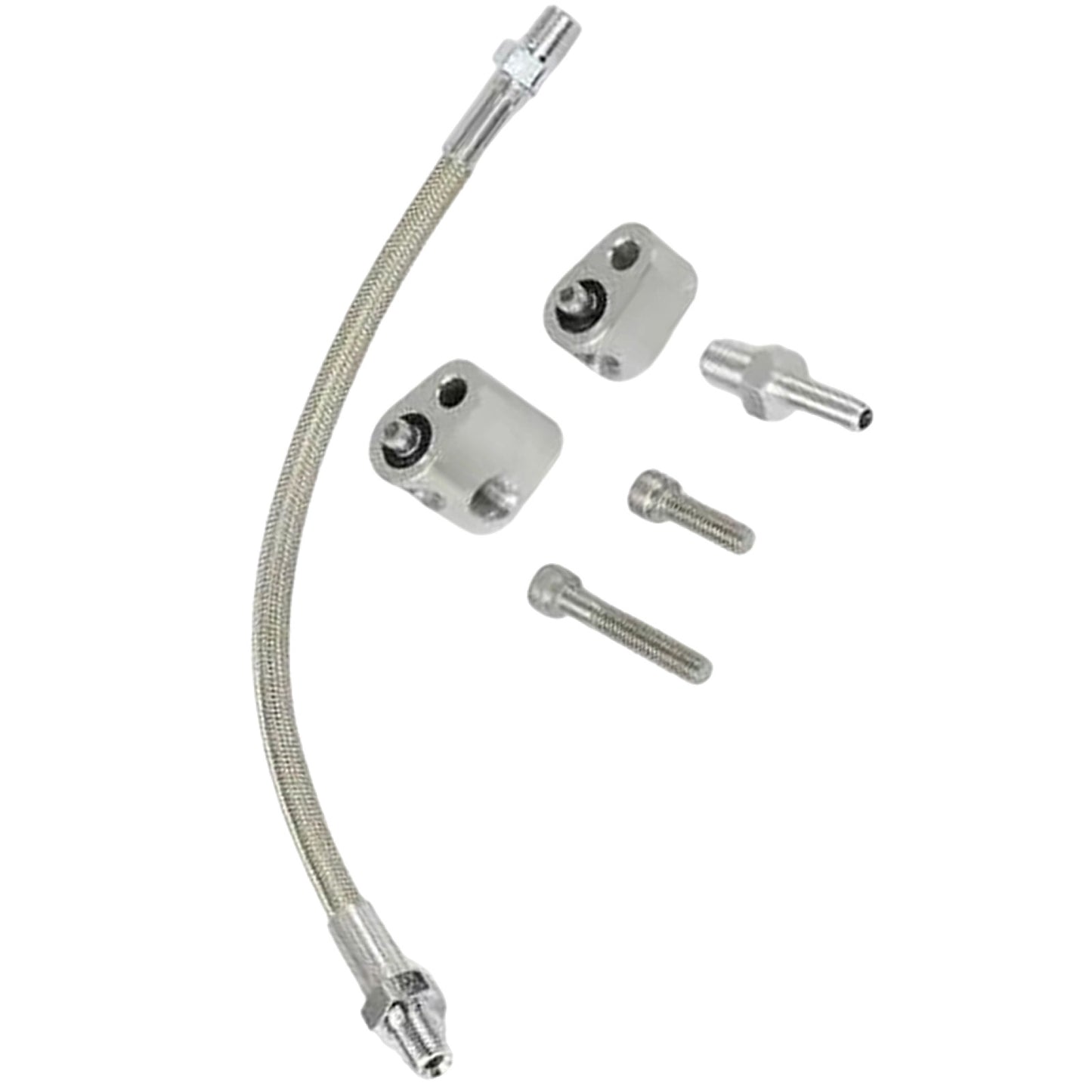 Cylinder Head Coolant Steam Port Crossover Hose Kit Suitable For GM LS Series