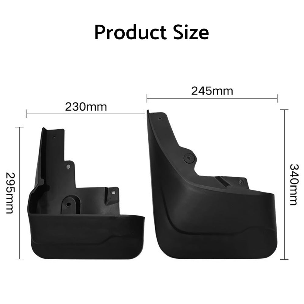 Car Mud Flaps Kit For Great Wall Cannon GWM Poer UTE NPW 2. 0L GW4D20 2020 - 2022