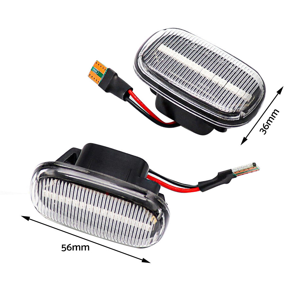 {{ 2x Suitable For Toyota Hilux Yaris Corolla RAV4 Lexus LED Side Indicator Lights }} - Buy Car Parts Online at {{ Kaka Auto Parts }}.