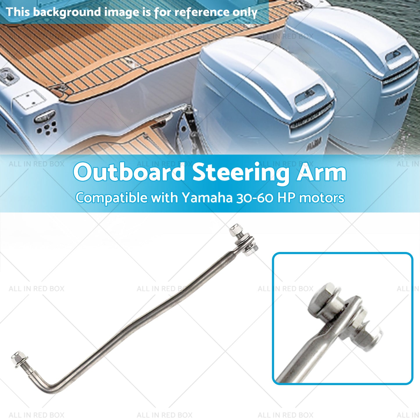 {{ Suitable For 30?60 Universal Outboard Steering Arm Connecting Link Tie Rod Part }} - Buy Car Parts Online at {{ Kaka Auto Parts }}.