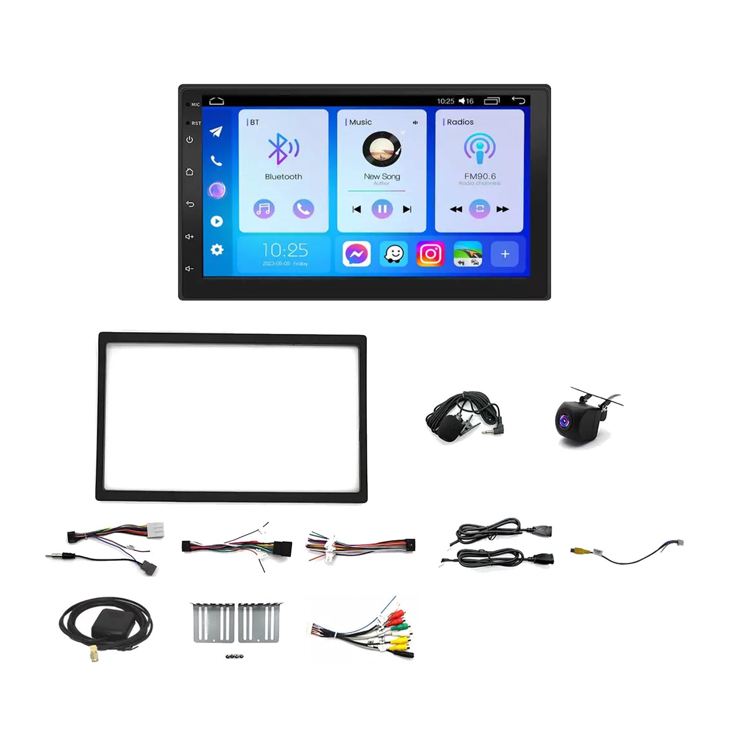 CarPlay Head Unit Wireless Suitable For Nissan Micra 2007-2010 Android Navi+Cam