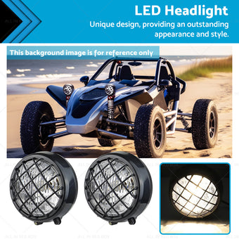 compare product Suitable For Yamaha Banshee 87篓C06 Warrior 350 Dirt Bike ATV Motorcycle Headlight