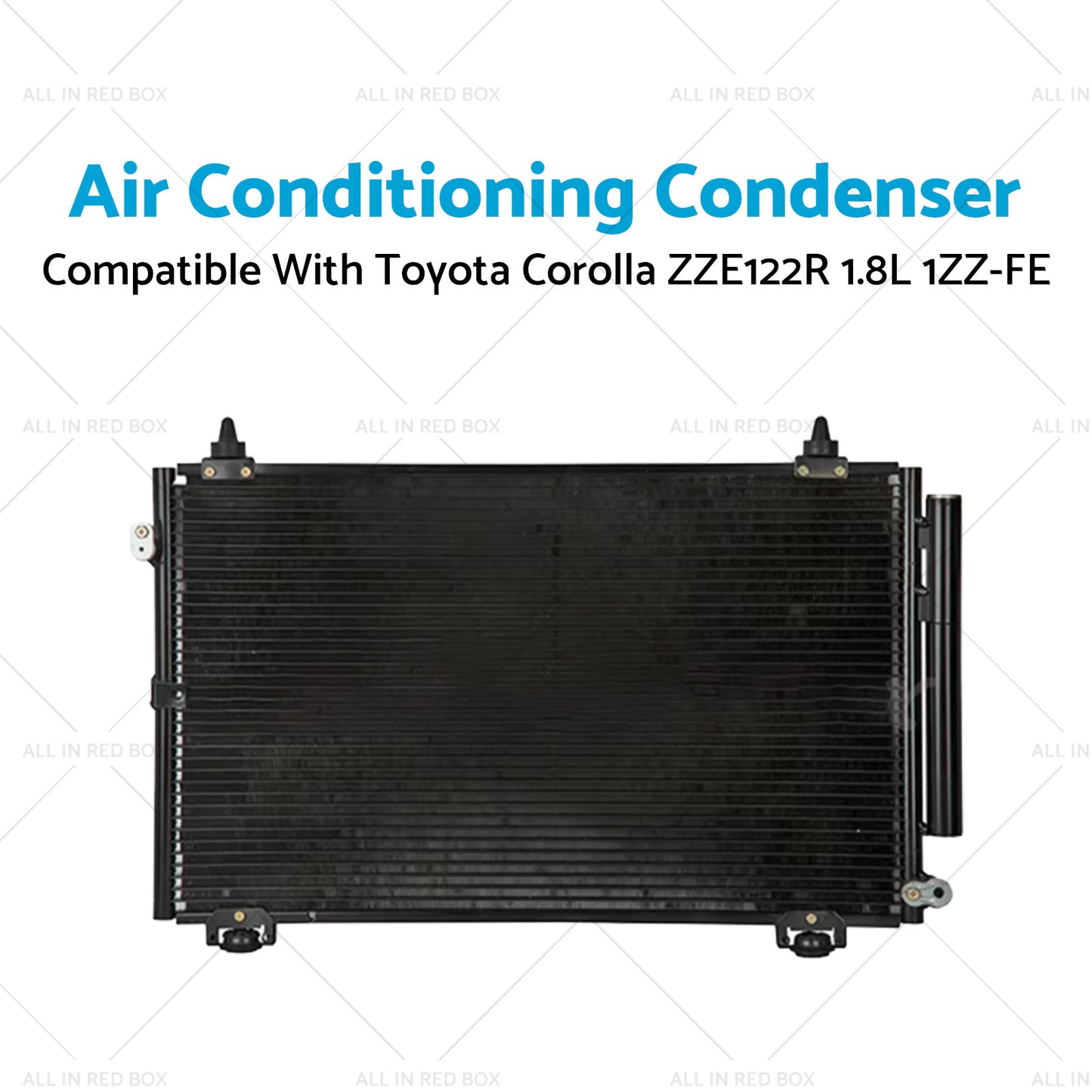 {{ Air Con Condenser Suitable for Toyota Corolla ZZE122R 1.8L 1ZZ-FE 2001-2007 Air Conditioning Condenser Suitable for Toyota Corolla ZZE122R 1.8L 1ZZ-FE 01-07 }} - Buy Car Parts Online at {{ Kaka Auto Parts }}.