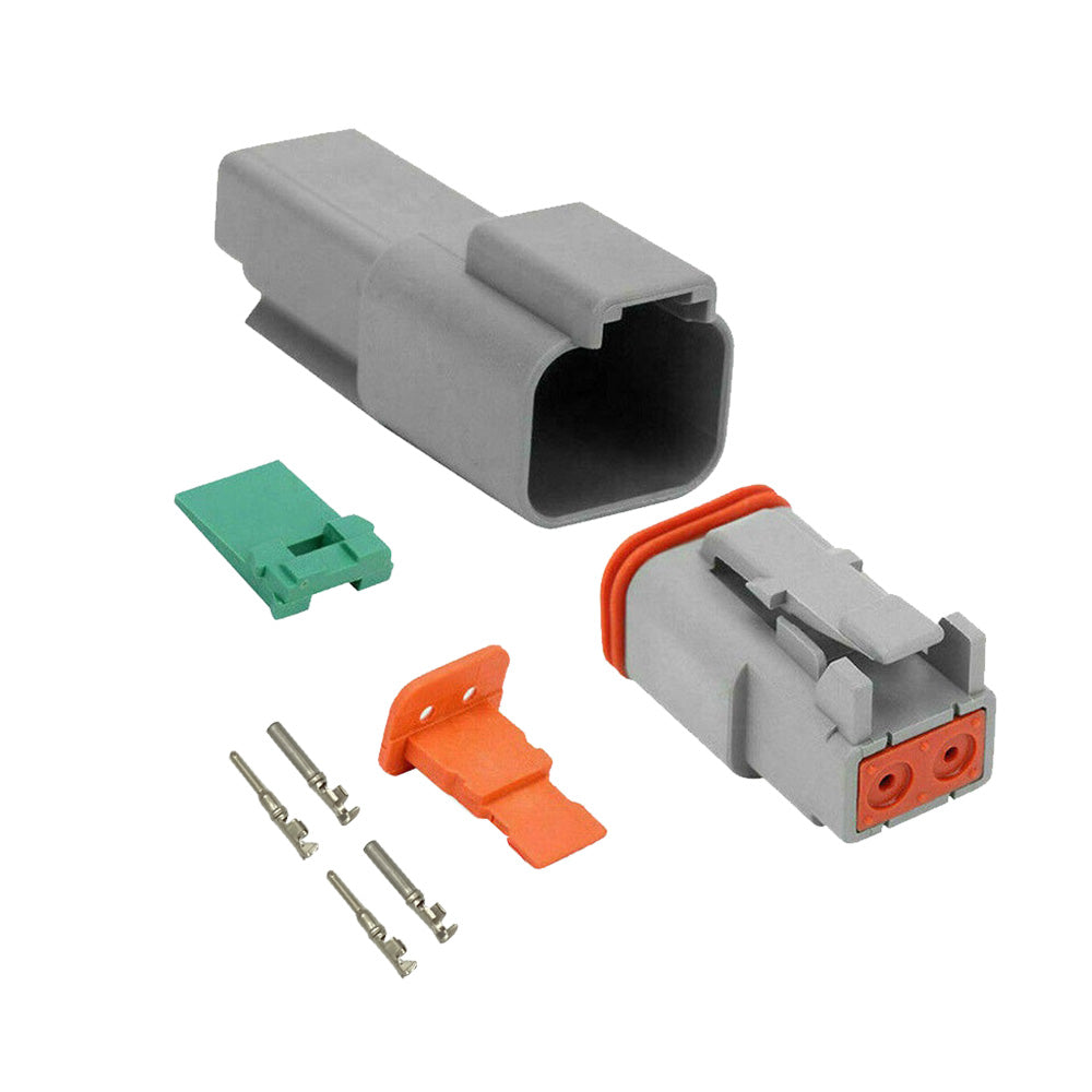 {{ 233Pcs Deutsch Kit DT 2 Way Series Connector Plug Waterproof Auto Marine DT2 Pin }} - Buy Car Parts Online at {{ Kaka Auto Parts }}.