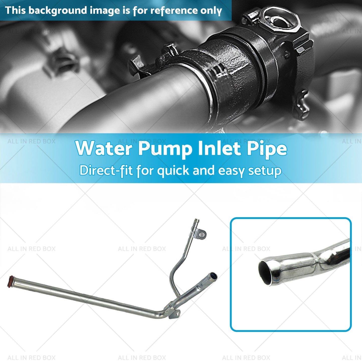Water Pump Inlet Pipe Suitable For Mitsubishi 3.0 Challenger Triton L200 96-06