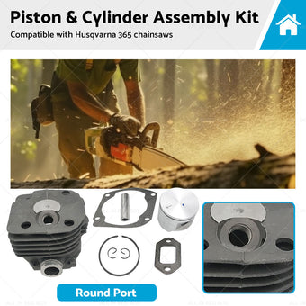 compare product Suitable for Husqvarna 365 Chainsaw 48mm Piston  and  Cylinder Assembly Kit
