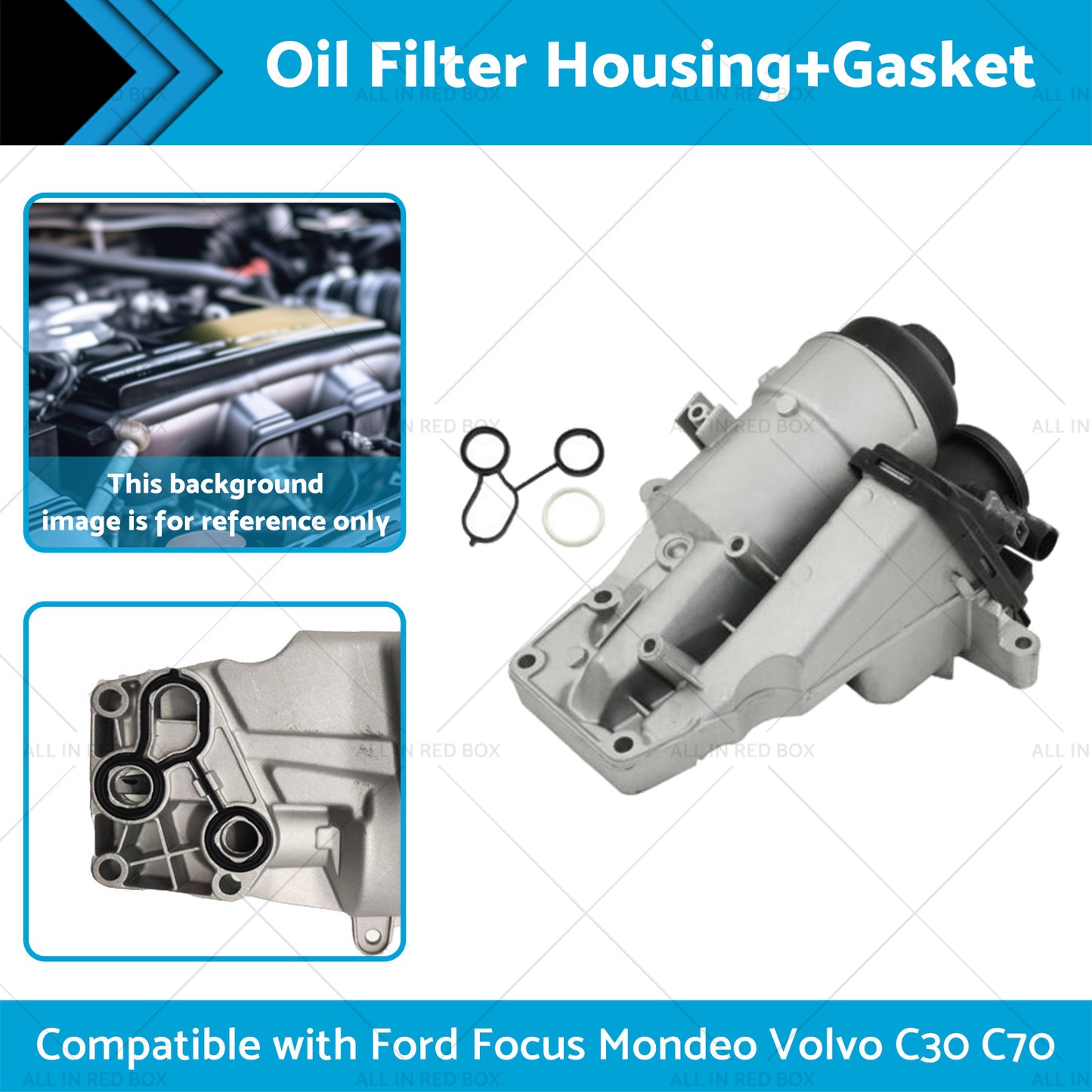 {{ Valve Oil Trap Oil Filter Housing Suitable for Volvo C30 C70 V50 04-15 31338685 }} - Buy Car Parts Online at {{ Kaka Auto Parts }}.