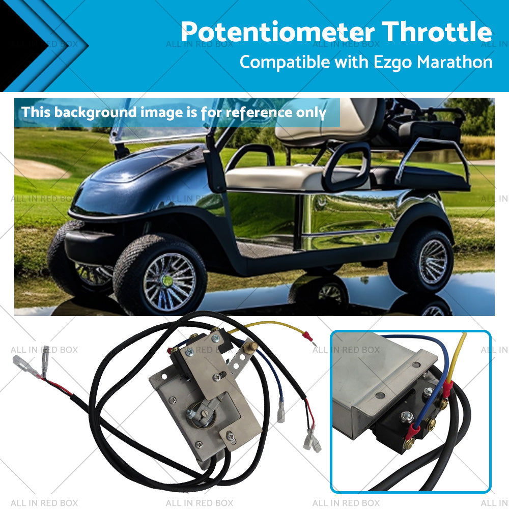 {{ Pot Box Potentiometer Throttle EV Suitable For Ezgo Marathon 90-94 PB-6 27094G01 }} - Buy Car Parts Online at {{ Kaka Auto Parts }}.