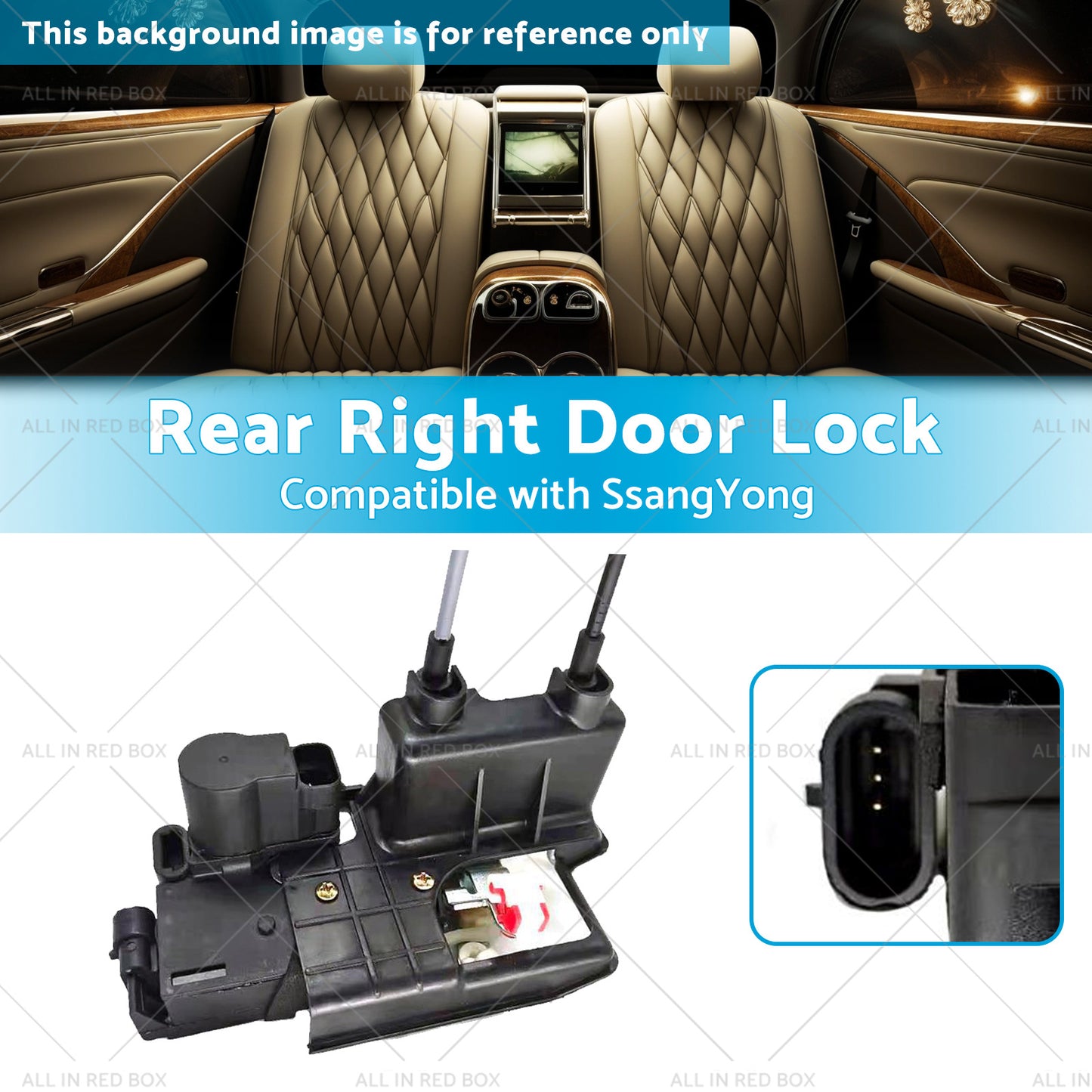 {{ Rear Right Door Lock 71320-34002 713203-4002 Suitable for SsangYong Korando C }} - Buy Car Parts Online at {{ Kaka Auto Parts }}.