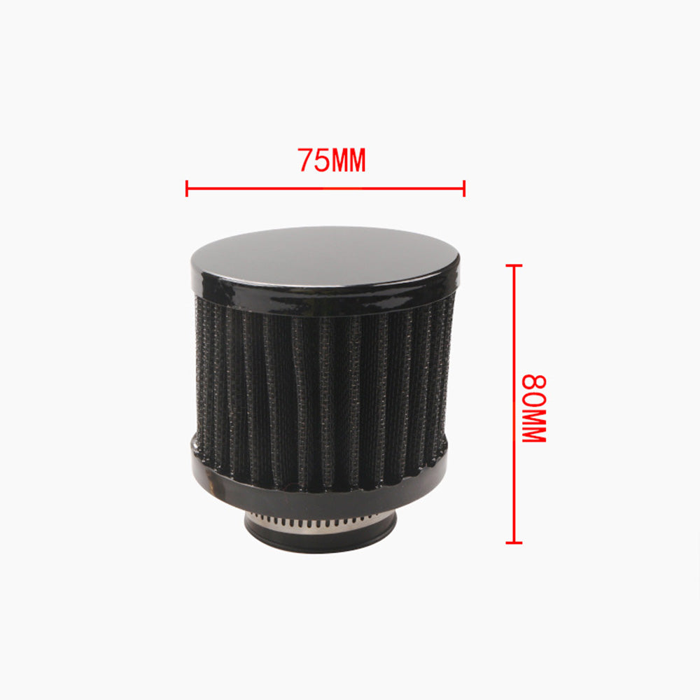 Aluminium Baffled Engine Oil Catch Can 0. 75L 2 Port AN10 3M Hose Fitting Kit