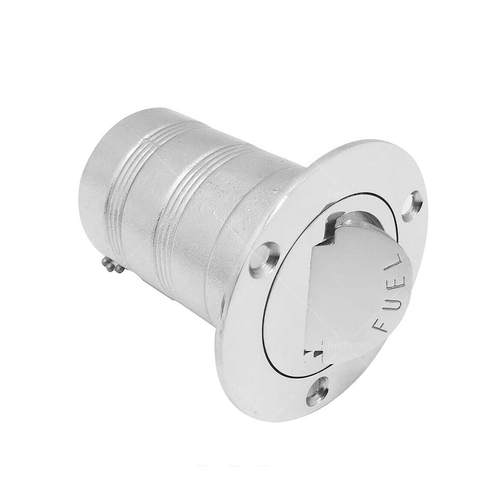 1. 5 inch Fuel Deck Fill Keyless Polished Fuel Filler Stainless Steel For Marine Boat