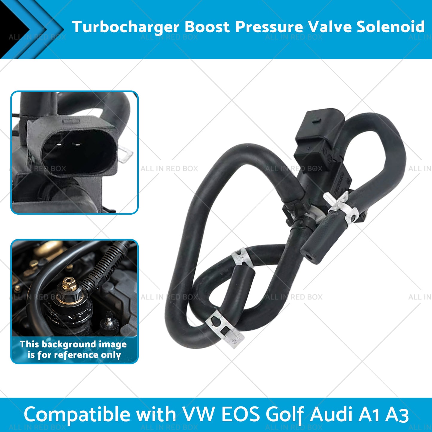 {{ Turbocharger Boost Pressure Valve Suitable for VW EOS Golf Audi A1 A3 06F906283F }} - Buy Car Parts Online at {{ Kaka Auto Parts }}.