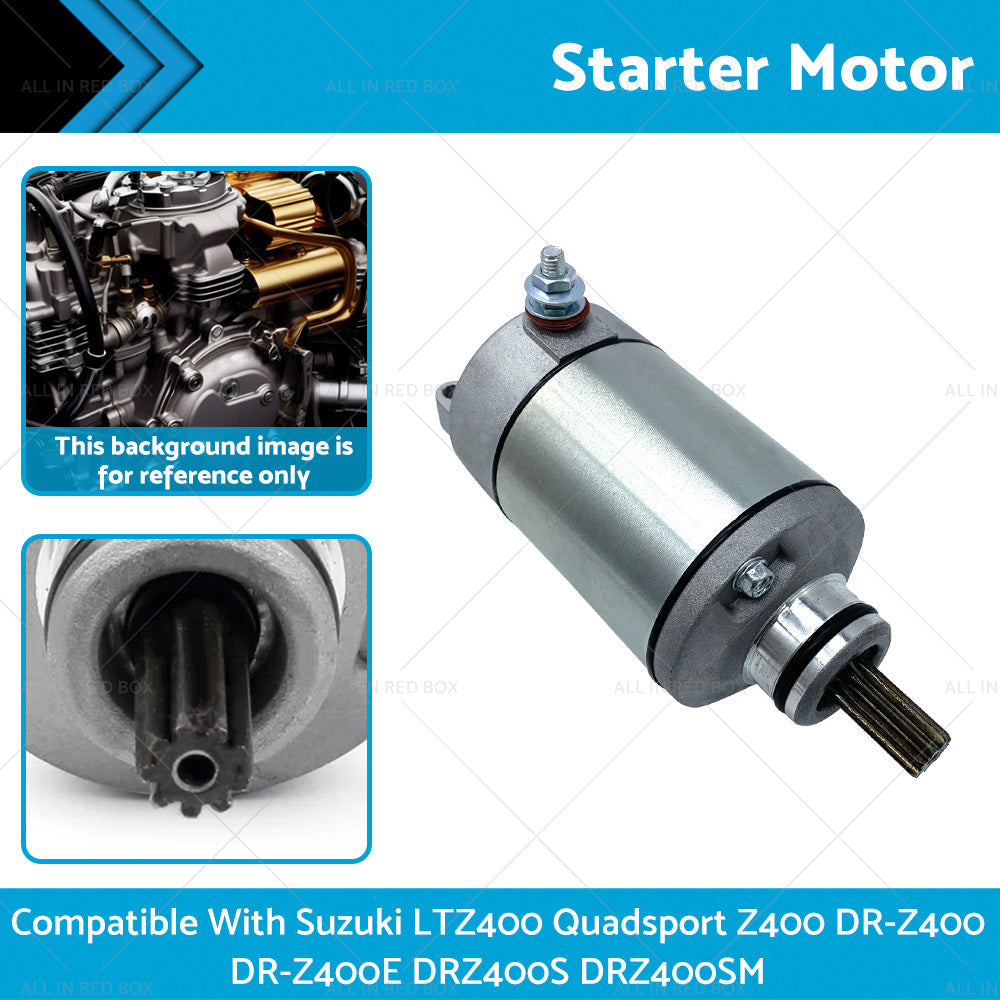 Starter Suitable For Suzuki LTZ400 Quadsport Z400 DR-Z400 E DRZ400S DRZ400SM