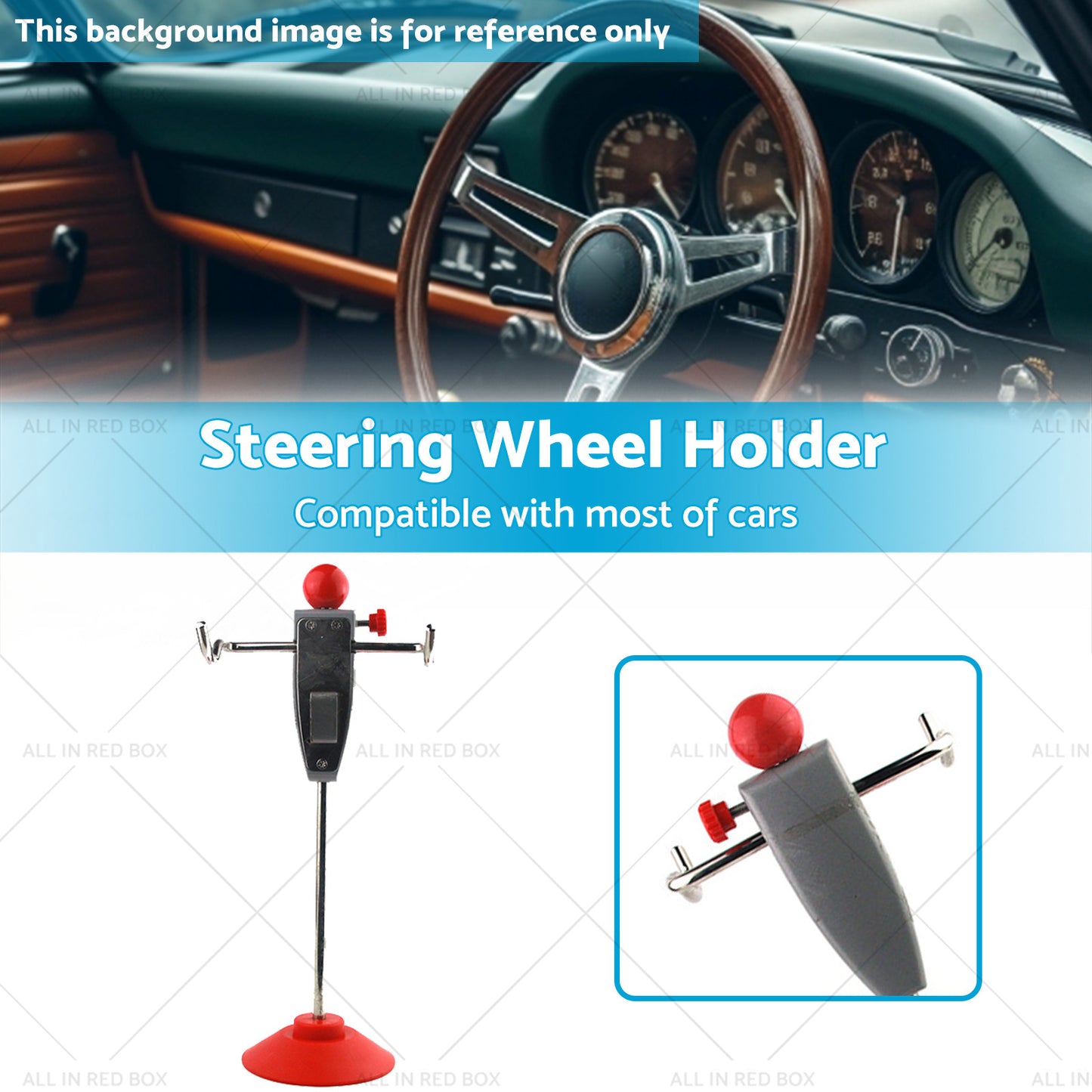 Steering Wheel Holder Stand Tool Car Auto Alignment Rack Truck Van