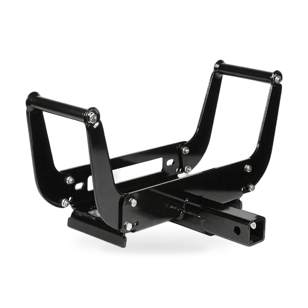 Winch Mount Plate Foldable Steel Bracket Suitable For 8000¡§C14500lbs 4WD Truck