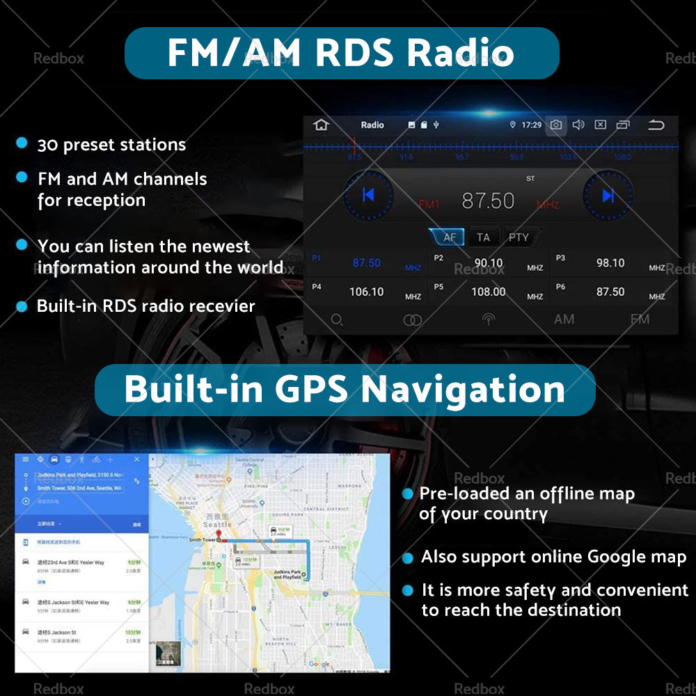 {{ 32GB 10. 1inch Carplay Radio Head Unit GPS Navi Suitable for Mitsubishi Lancer 10 CJ }} - Buy Car Parts Online at {{ Kaka Auto Parts }}.