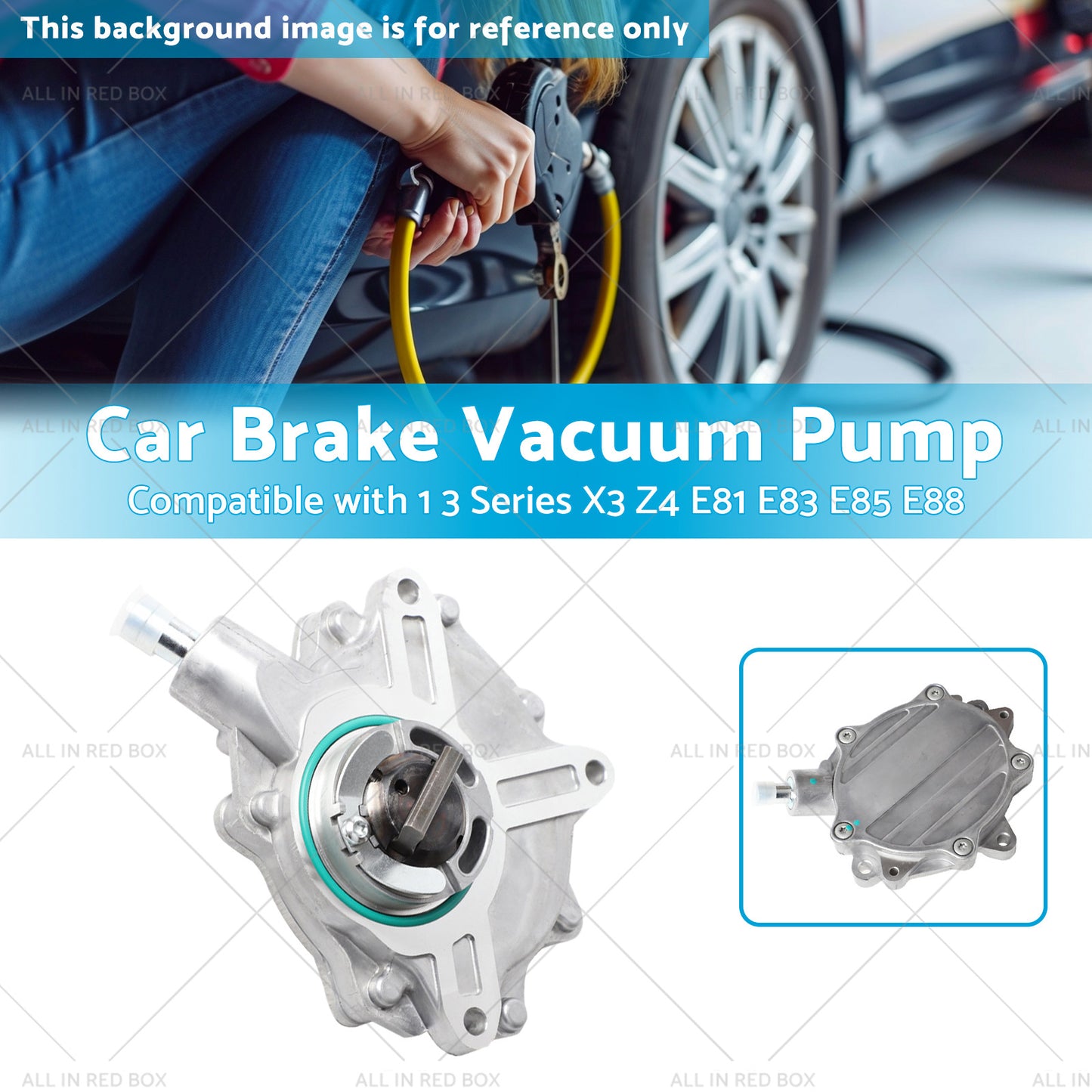 {{ 11667635656 Car Brake Vacuum Pump Suitable for 1 3 Series X3 Z4 E81 E83 E85 E88 }} - Buy Car Parts Online at {{ Kaka Auto Parts }}.