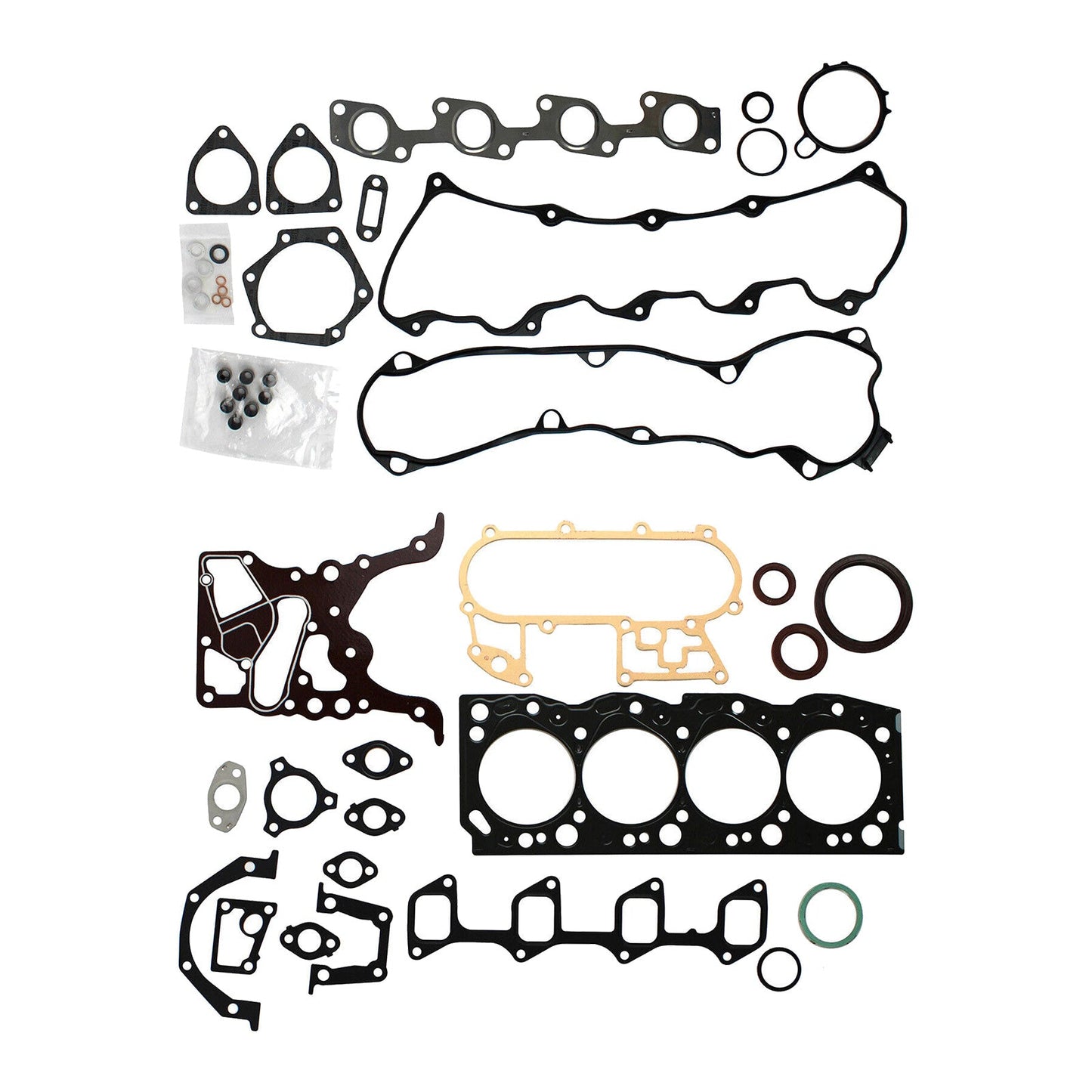 {{ Full Engine Gasket Set Suitable For Toyota Hilux LN147 LN152 LN167 LN172 3.0 D }} - Buy Car Parts Online at {{ Kaka Auto Parts }}.