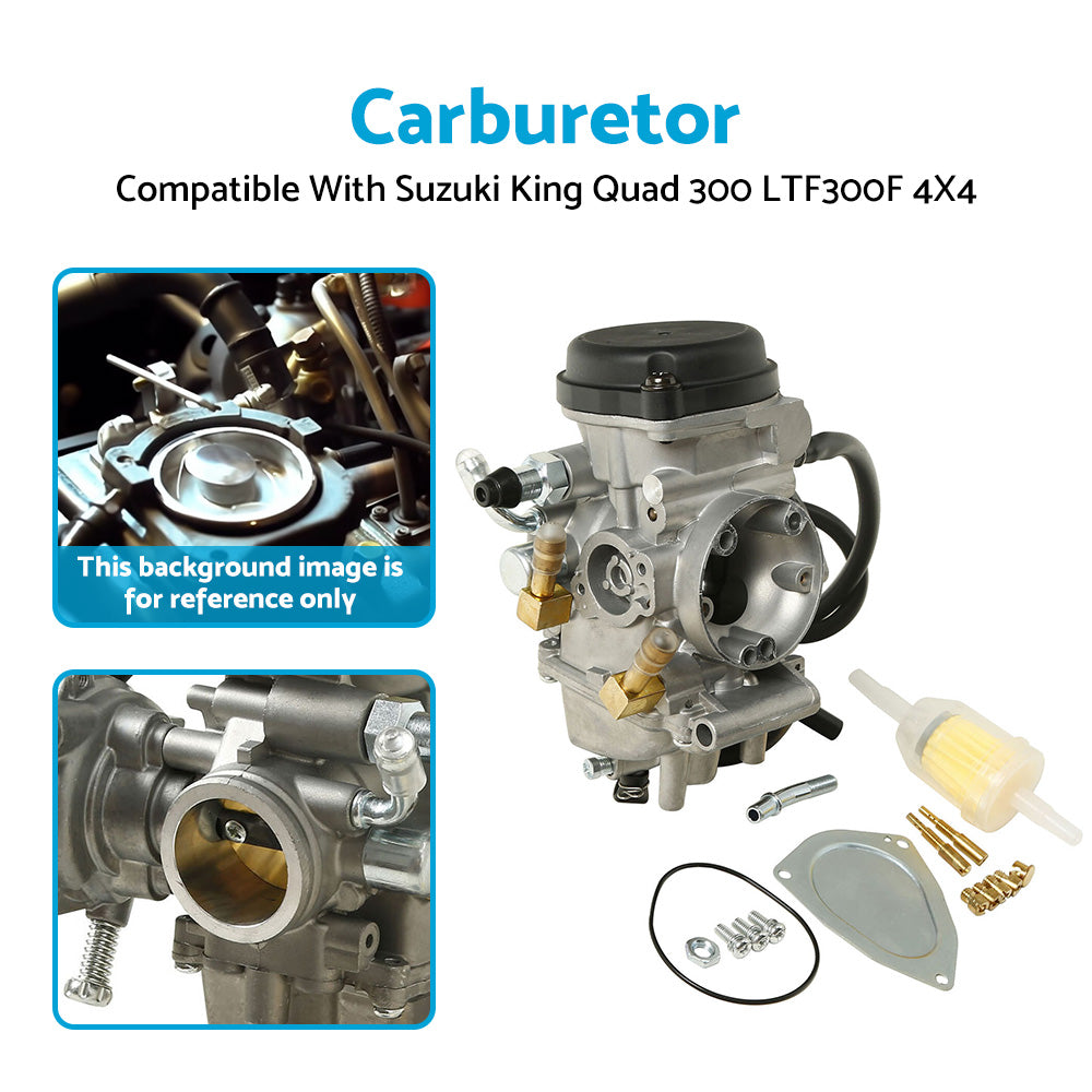 Carburetor Suitable For Suzuki King Quad 300 LTF300F 4X4 Carb 2000 2001 2002