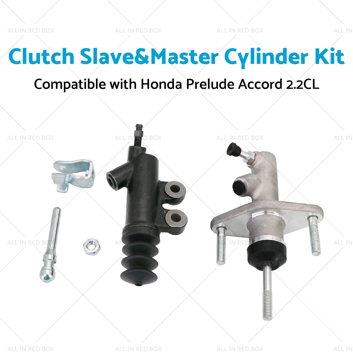 {{ Clutch Slave and Master Cylinder Kit Suitable for 92-01 Honda Prelude Accord 2. 2CL }} - Buy Car Parts Online at {{ Kaka Auto Parts }}.