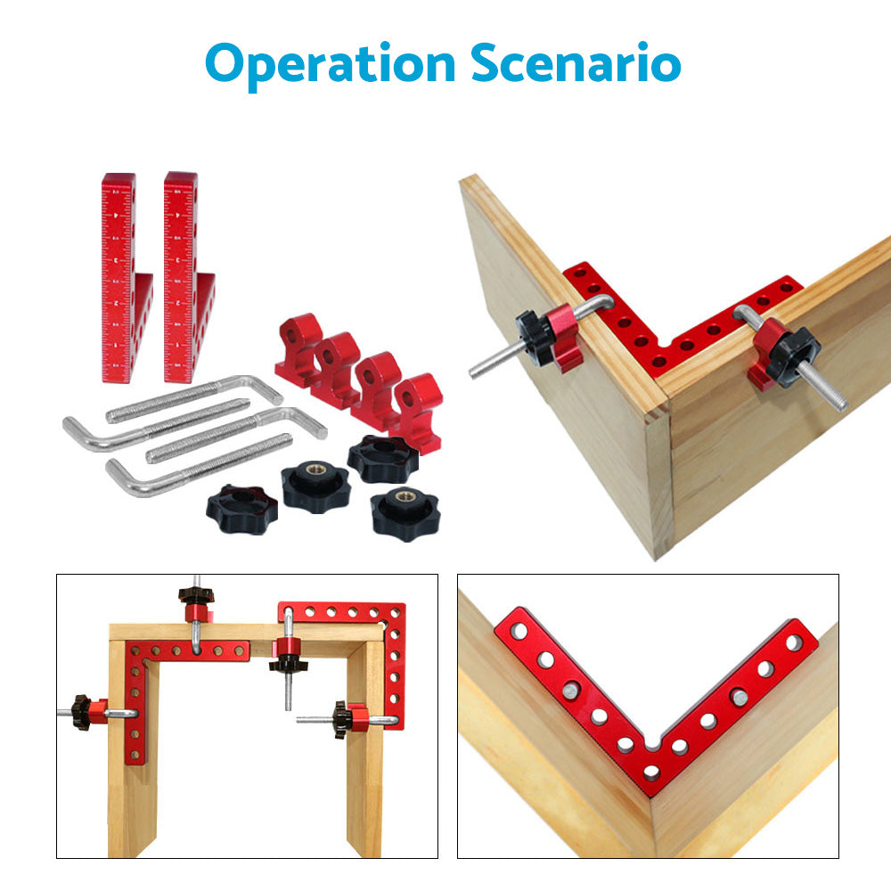 Positioning Squares Right Angle Clamp Woodworking Carpenter Clamping Tool 90¡ã