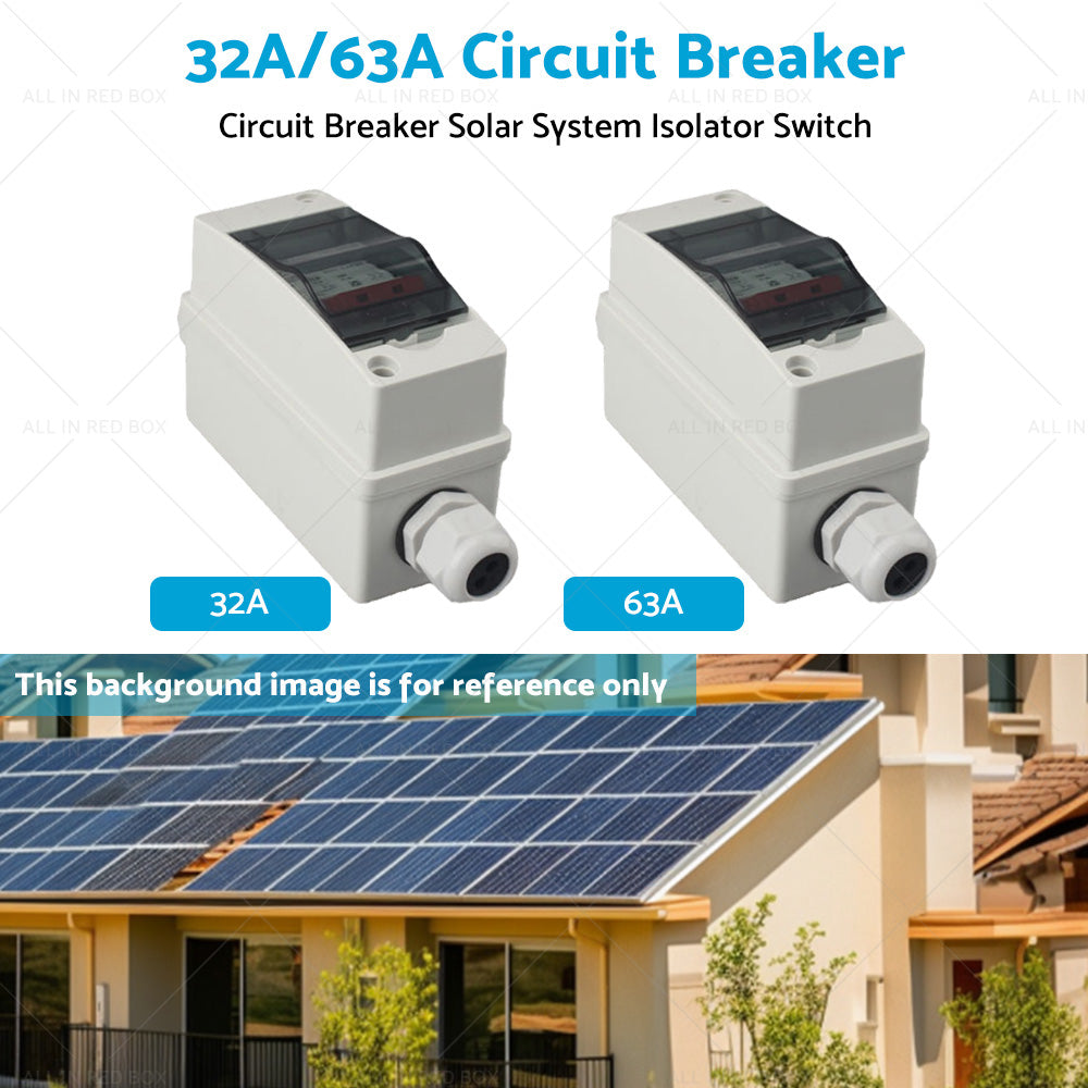 {{ PV Disconnect Box DC500V 32A/63A 2P Circuit Breaker Solar System Isolator Switch }} - Buy Car Parts Online at {{ Kaka Auto Parts }}.