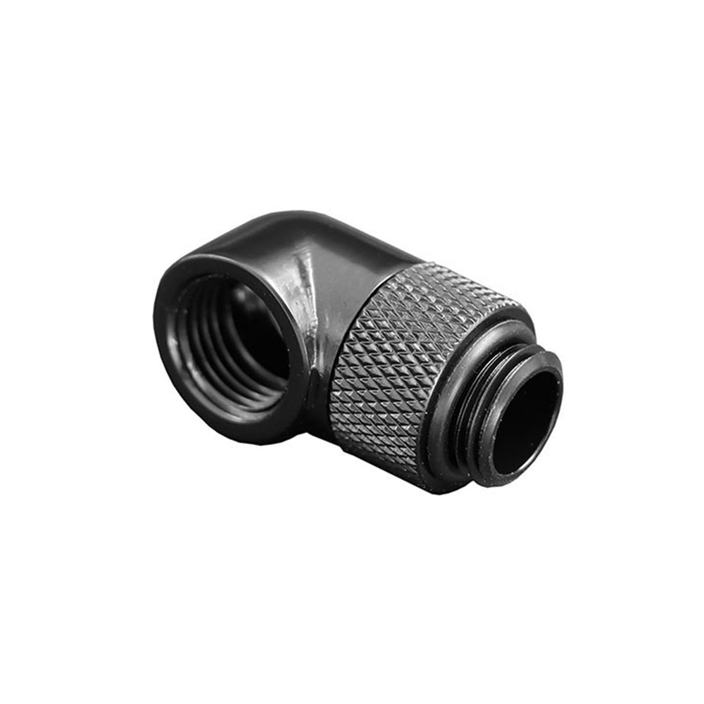 {{ 2PCS Black Green Water Cooling G1 4 Thread 90隆茫 Rotary Elbow Adapter Fitting }} - Buy Car Parts Online at {{ Kaka Auto Parts }}.