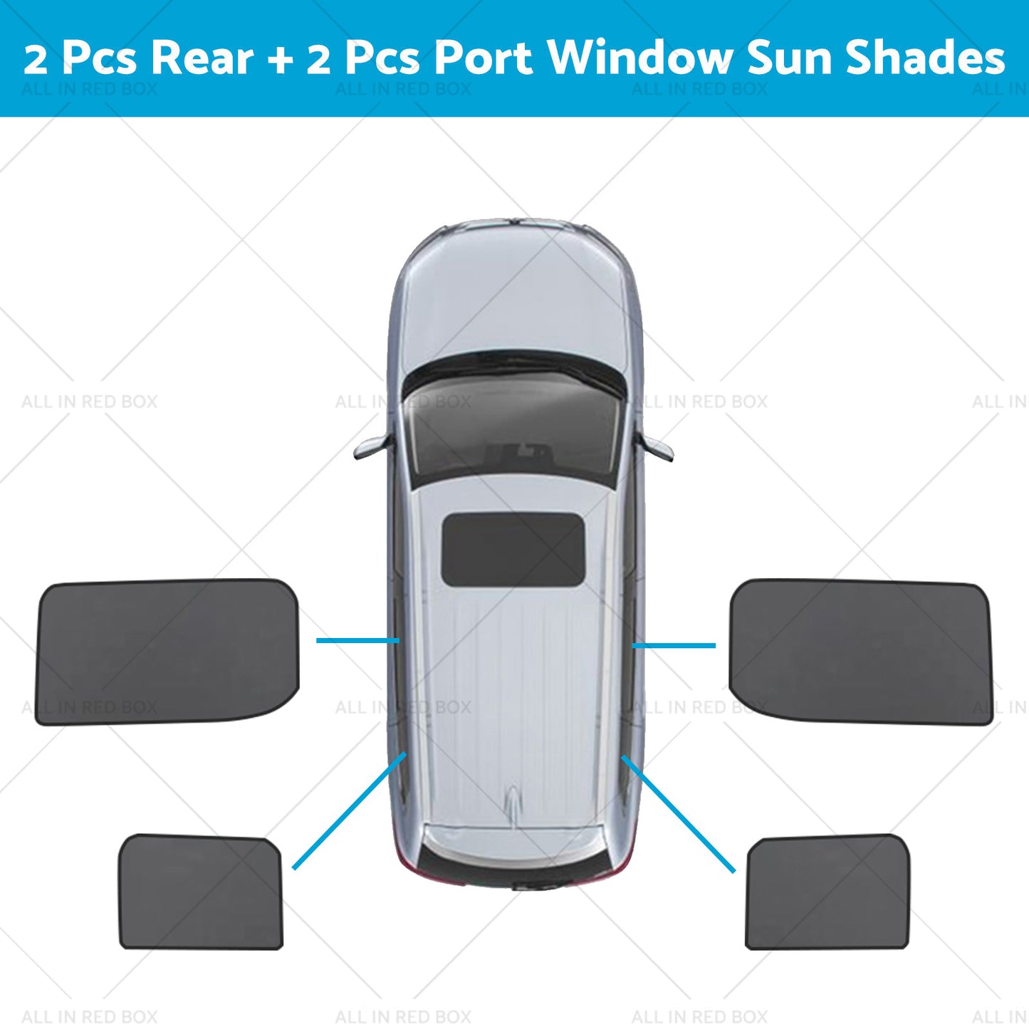 {{ Car Window Mesh Blind Suitable For GWM Tank 300 2023-2024 Magnetic Sun Shade }} - Buy Car Parts Online at {{ Kaka Auto Parts }}.
