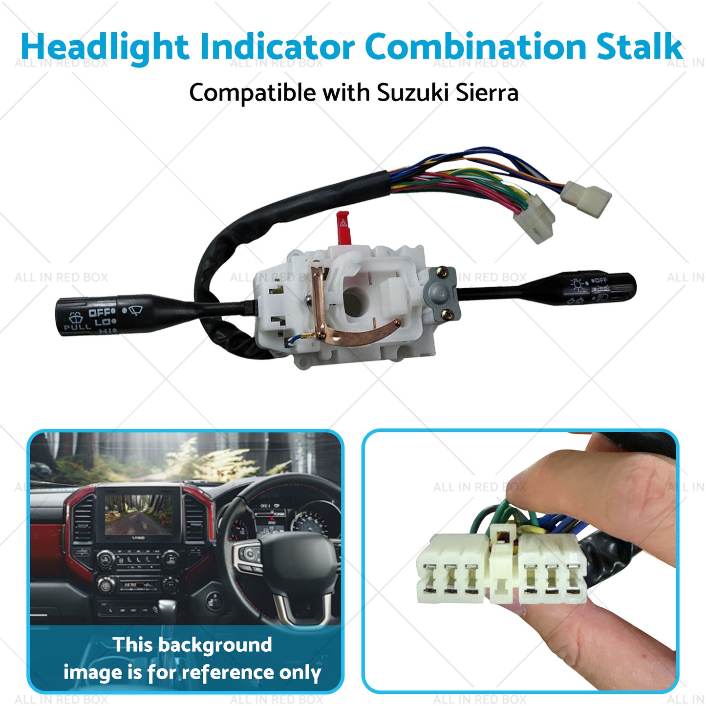 {{ Headlight Indicator Blinker Wiper Combination Switch Suitable for Suzuki Sierra }} - Buy Car Parts Online at {{ Kaka Auto Parts }}.