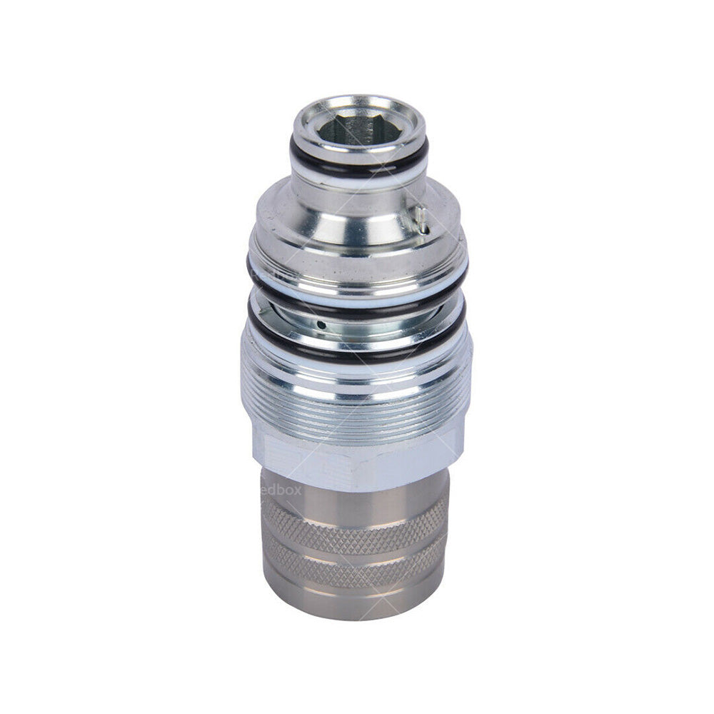 For Bobcat Male and Female Hydraulic Flat Face Quick Coupler 46mm 1 13 or 16 inch thread