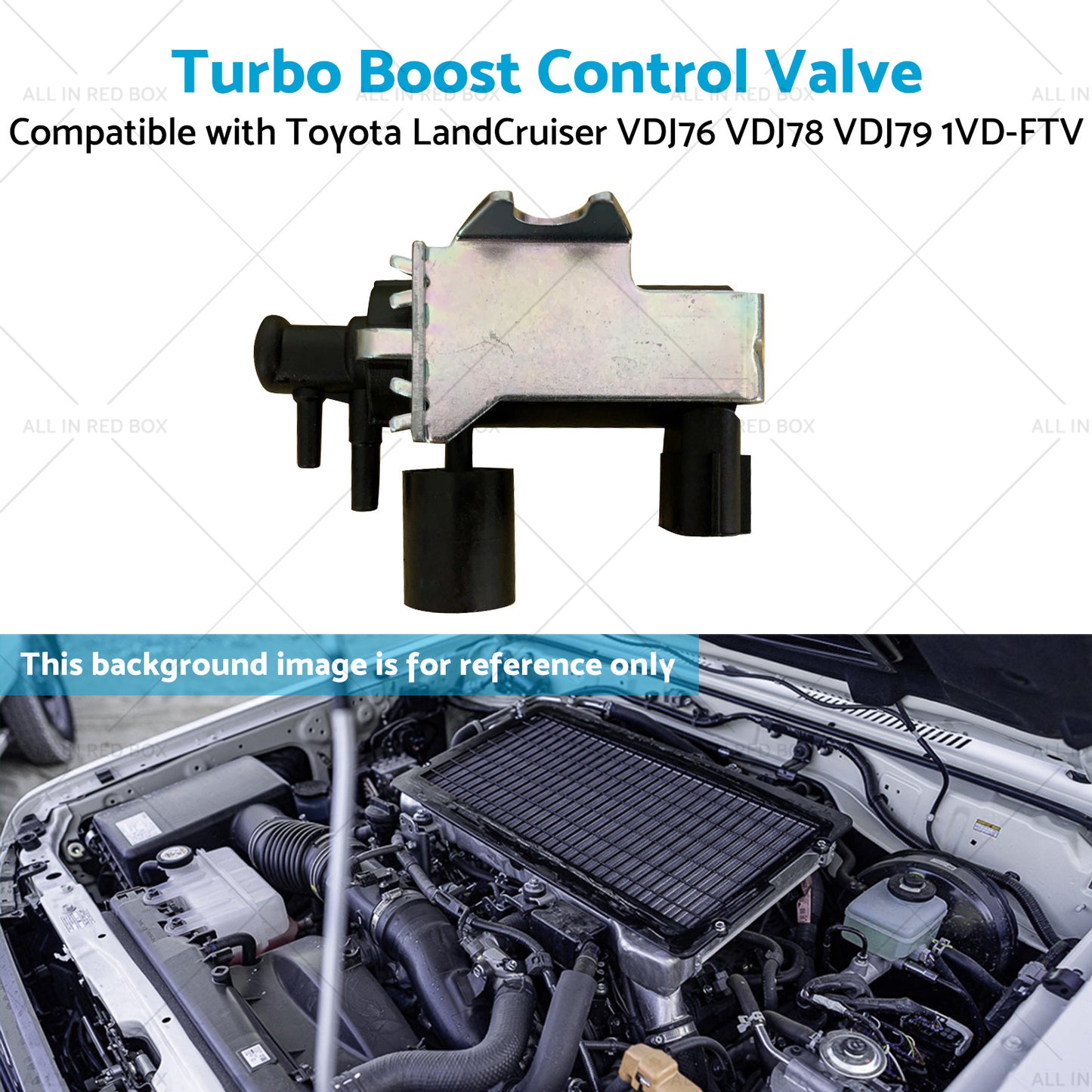 {{ Turbo Boost Control Valve Suitable For LandCruiser VDJ76 VDJ78 VDJ79 25850-51010 }} - Buy Car Parts Online at {{ Kaka Auto Parts }}.