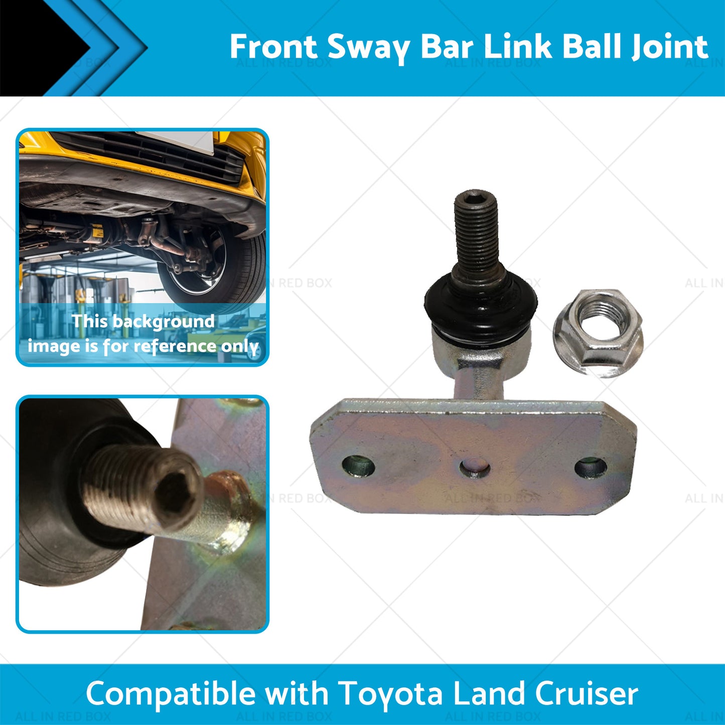 {{ 1x Front Sway Bar Link Suitable for 48802-60050 Toyota Land Cruiser 100 98-07 }} - Buy Car Parts Online at {{ Kaka Auto Parts }}.
