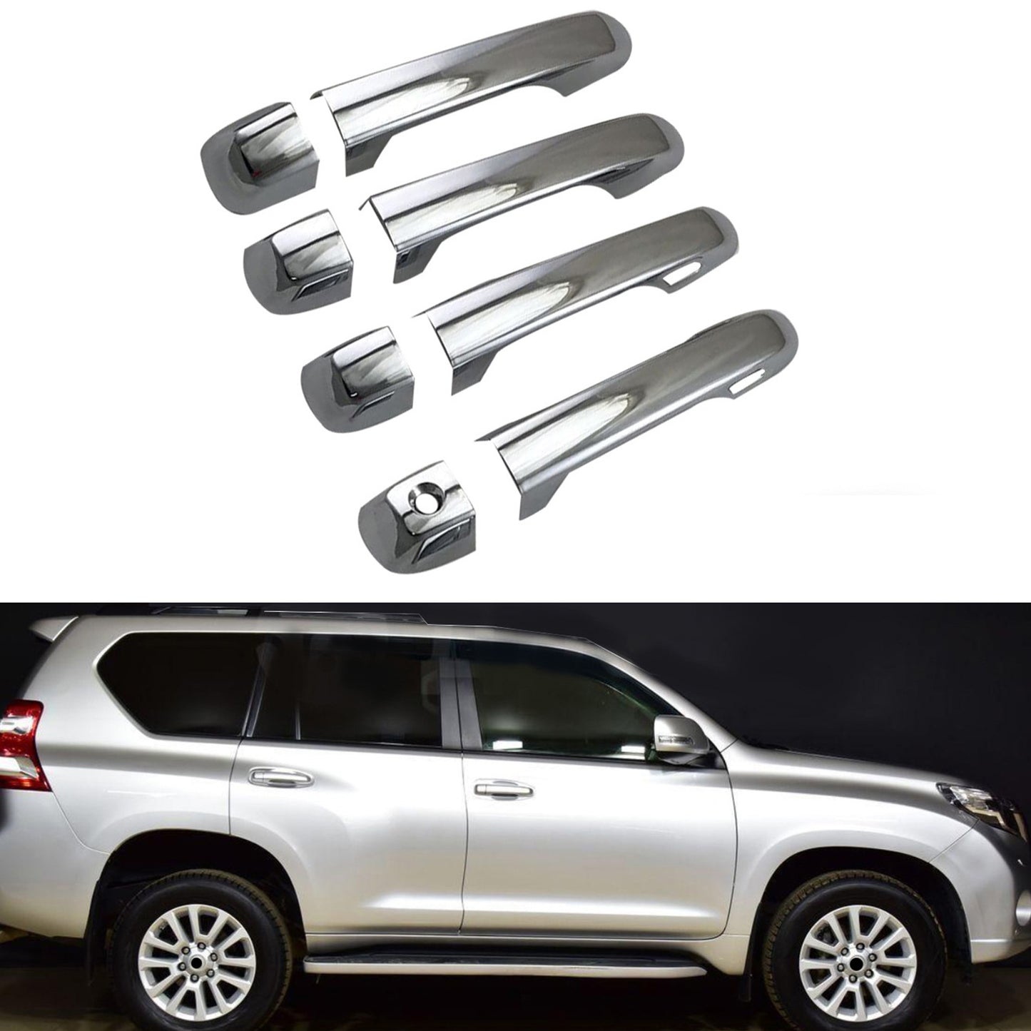 {{ Door Handle Cover+Bowl Trim Suitable for
Toyota Land Cruiser Prado 10-19 }} - Buy Car Parts Online at {{ Kaka Auto Parts }}.
