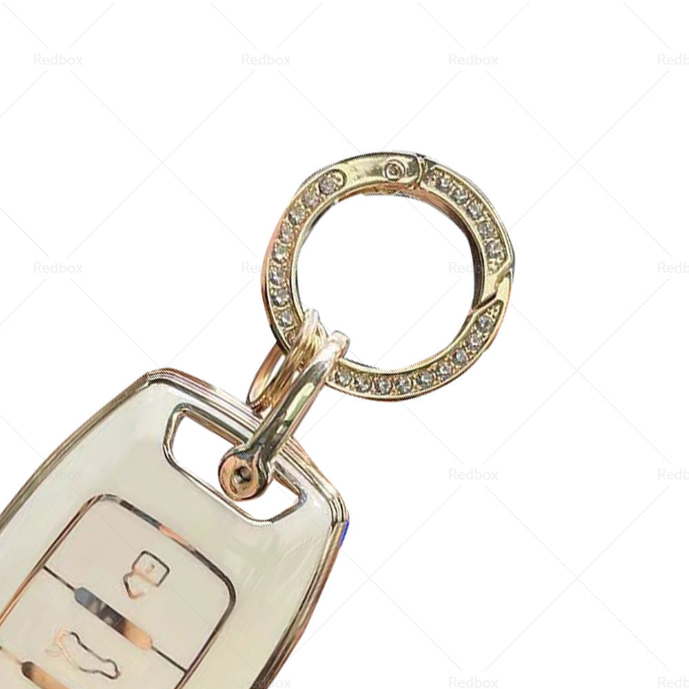 Beige TPU Remote Key Fob Case Cover Fit For Great Wall Haval Hover H1 H4 H6 H7 9