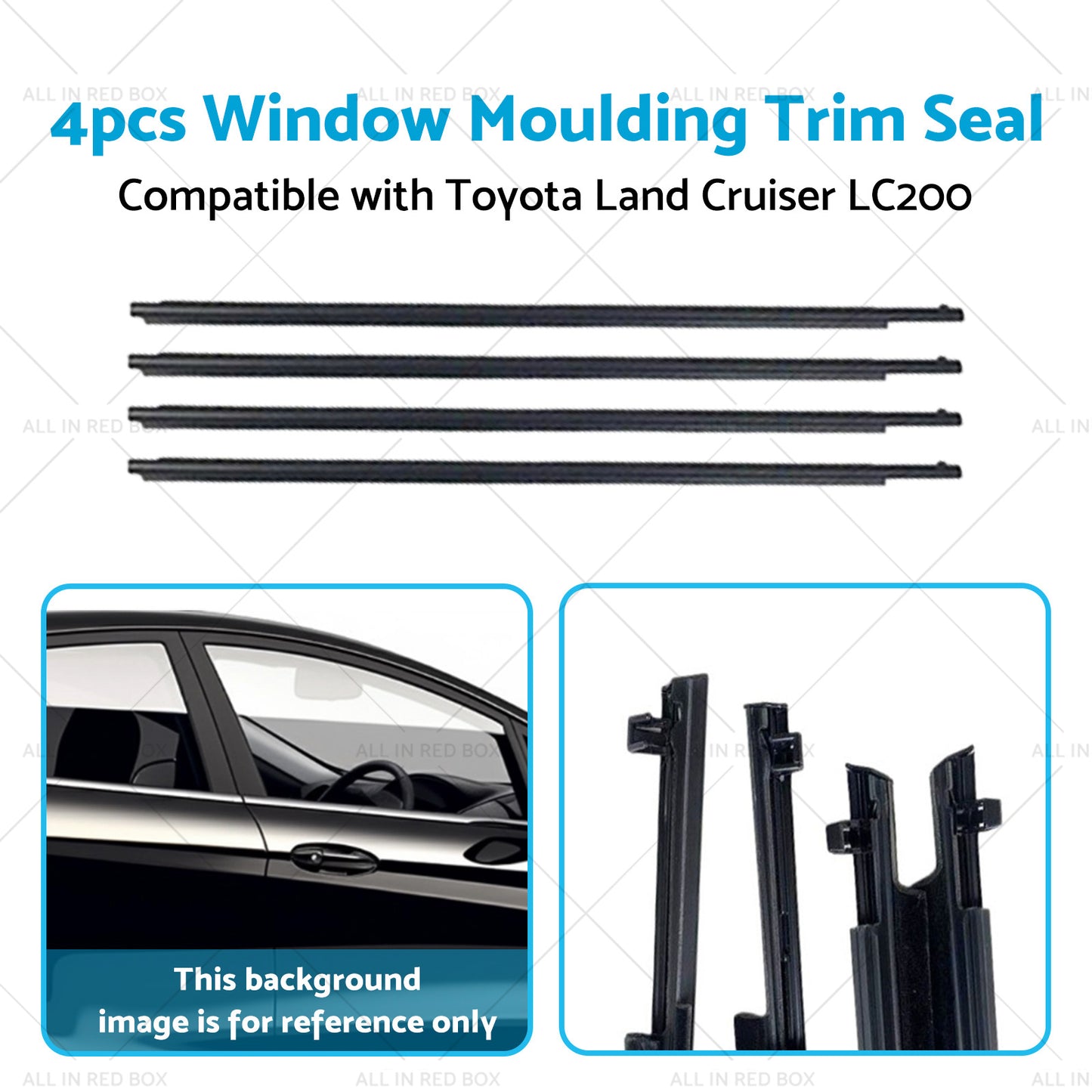 {{ Window Seal Belt Weatherstrip Suitable For Toyota Land Cruiser LC200 2008-2016 }} - Buy Car Parts Online at {{ Kaka Auto Parts }}.