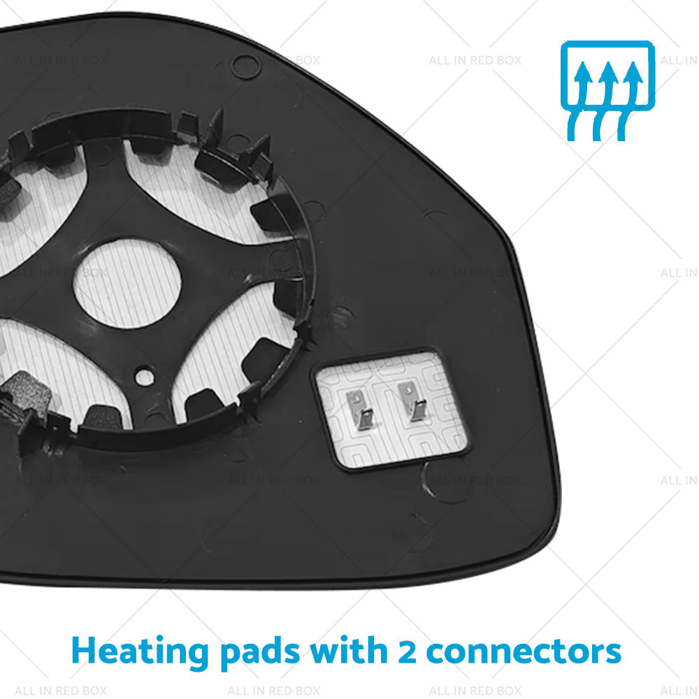 {{ Left Side Mirror Glass Heated Convex Base Suitable for MITSUBISHI ASX XC-XE13-19 }} - Buy Car Parts Online at {{ Kaka Auto Parts }}.