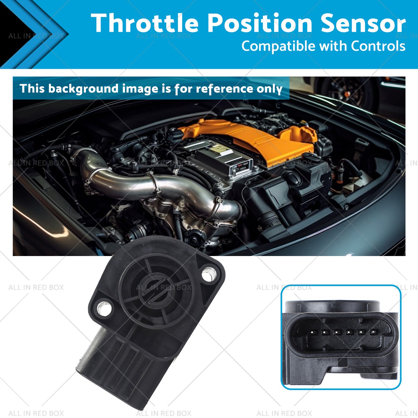 {{ 1x Throttle Position Sensor Suitable for Controls 131973 133284 2603893C91 }} - Buy Car Parts Online at {{ Kaka Auto Parts }}.