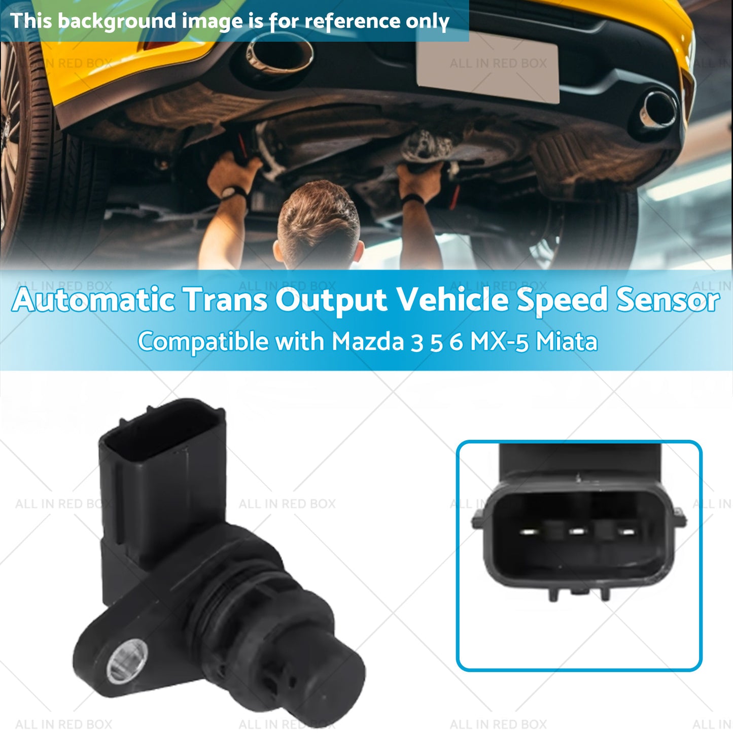 Automatic Trans Output Vehicle Speed Sensor Suitable for Mazda 3 5 6 MX-5 Miata