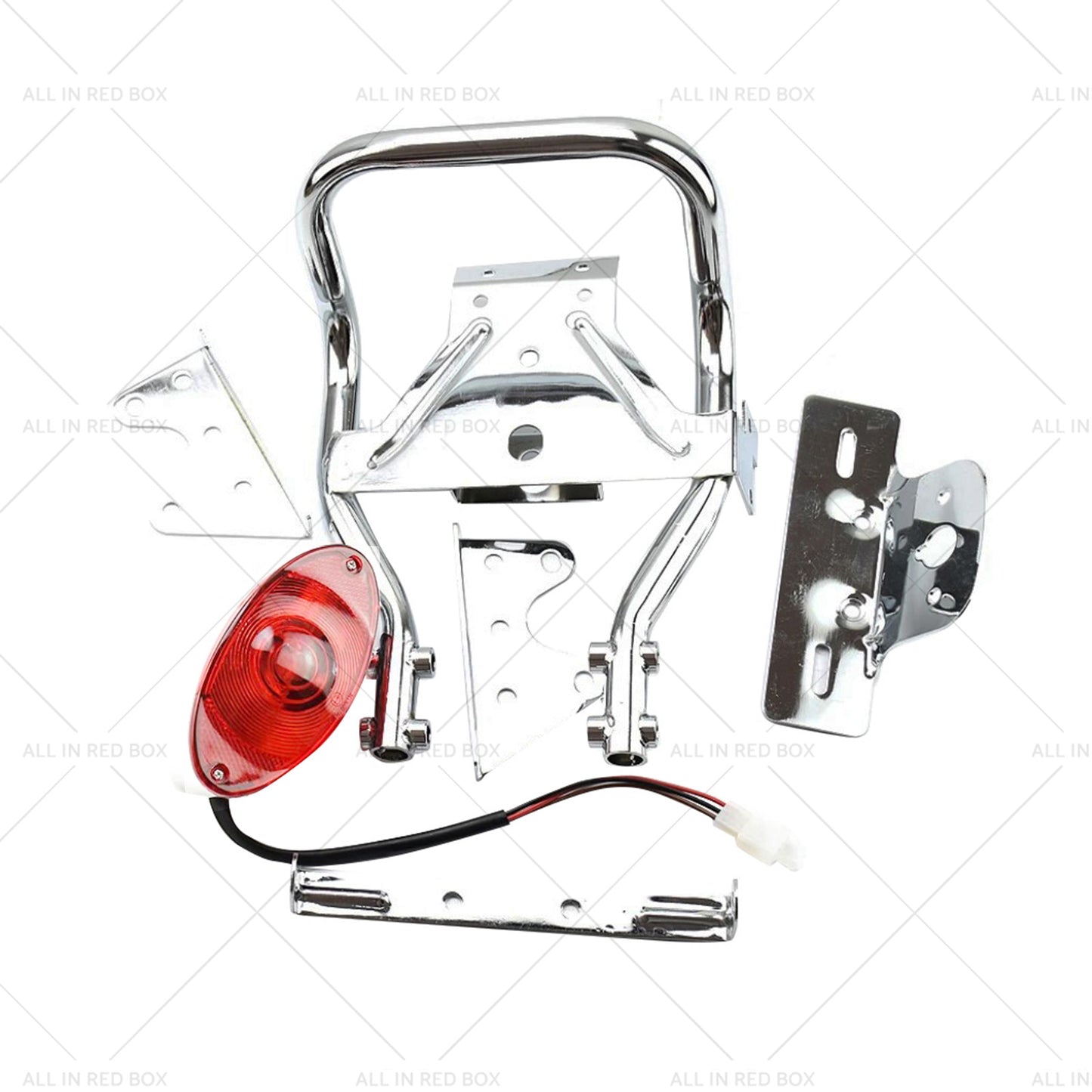 {{ Rear Carrier Rack Tail Light Suitable For Honda Z50J Monkey Gorilla Motorcycle }} - Buy Car Parts Online at {{ Kaka Auto Parts }}.