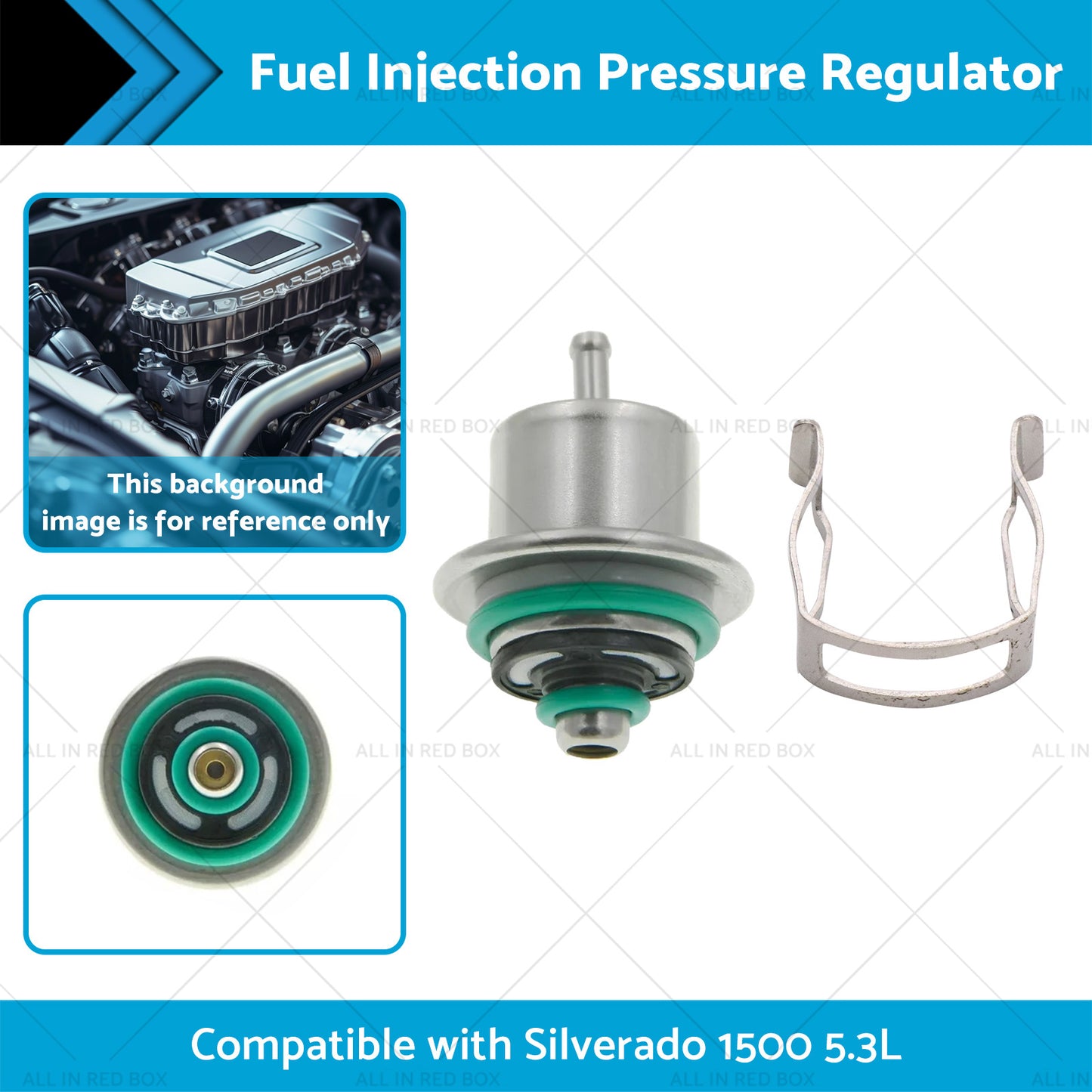 {{ Fuel Injection Pressure Regulator Suitable for 219765 Silverado 1500 5. 3L 02-05 }} - Buy Car Parts Online at {{ Kaka Auto Parts }}.