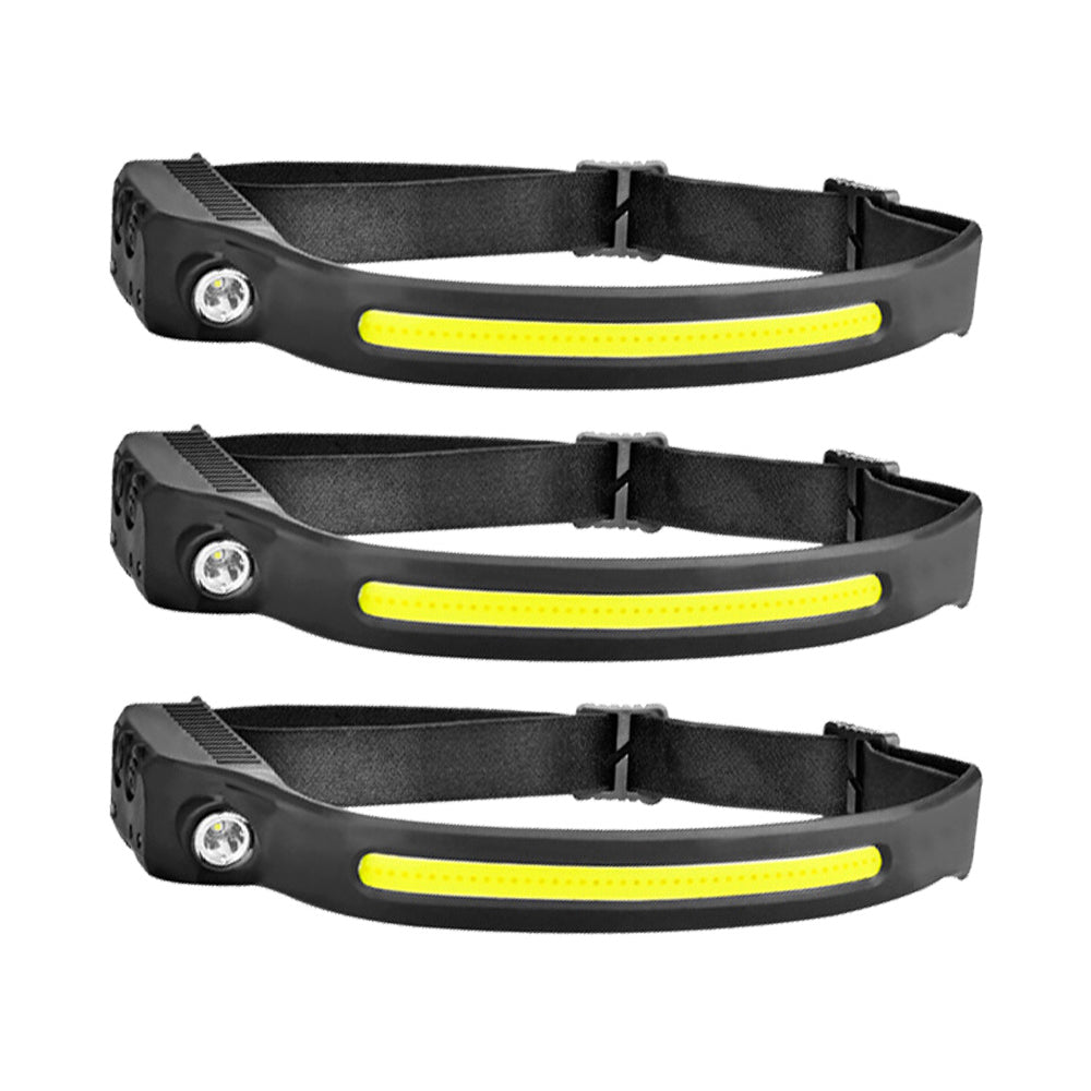 {{ Waterproof COB LED Headlamp Motion Sensor Head Torch USB Rechargeable Headlight }} - Buy Car Parts Online at {{ Kaka Auto Parts }}.