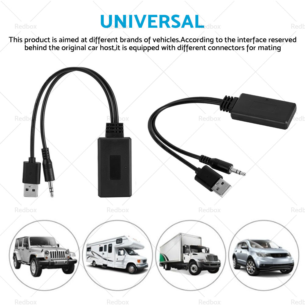 Car Bluetooth-compatible Radio AUX Cable Adapter Accessories For BMW E90 E91 E92