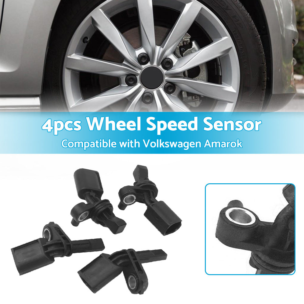 {{ 4PCS ABS Wheel Speed Sensor 2H0927807A Suitable for Volkswagen Amarok 2010-2019 }} - Buy Car Parts Online at {{ Kaka Auto Parts }}.