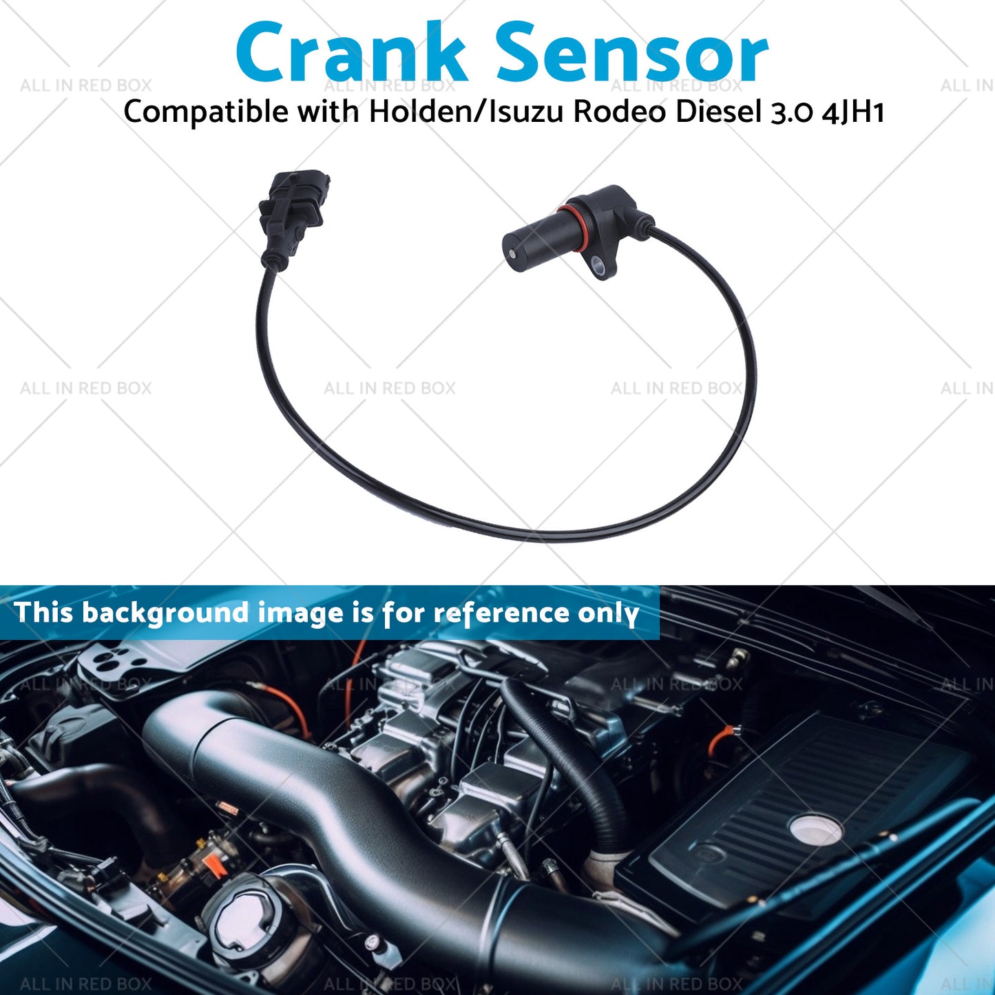 {{ 8973244022 Crank Sensor Suitable for Holden or Isuzu Rodeo Diesel 3. 0 4JH1 03-07 }} - Buy Car Parts Online at {{ Kaka Auto Parts }}.