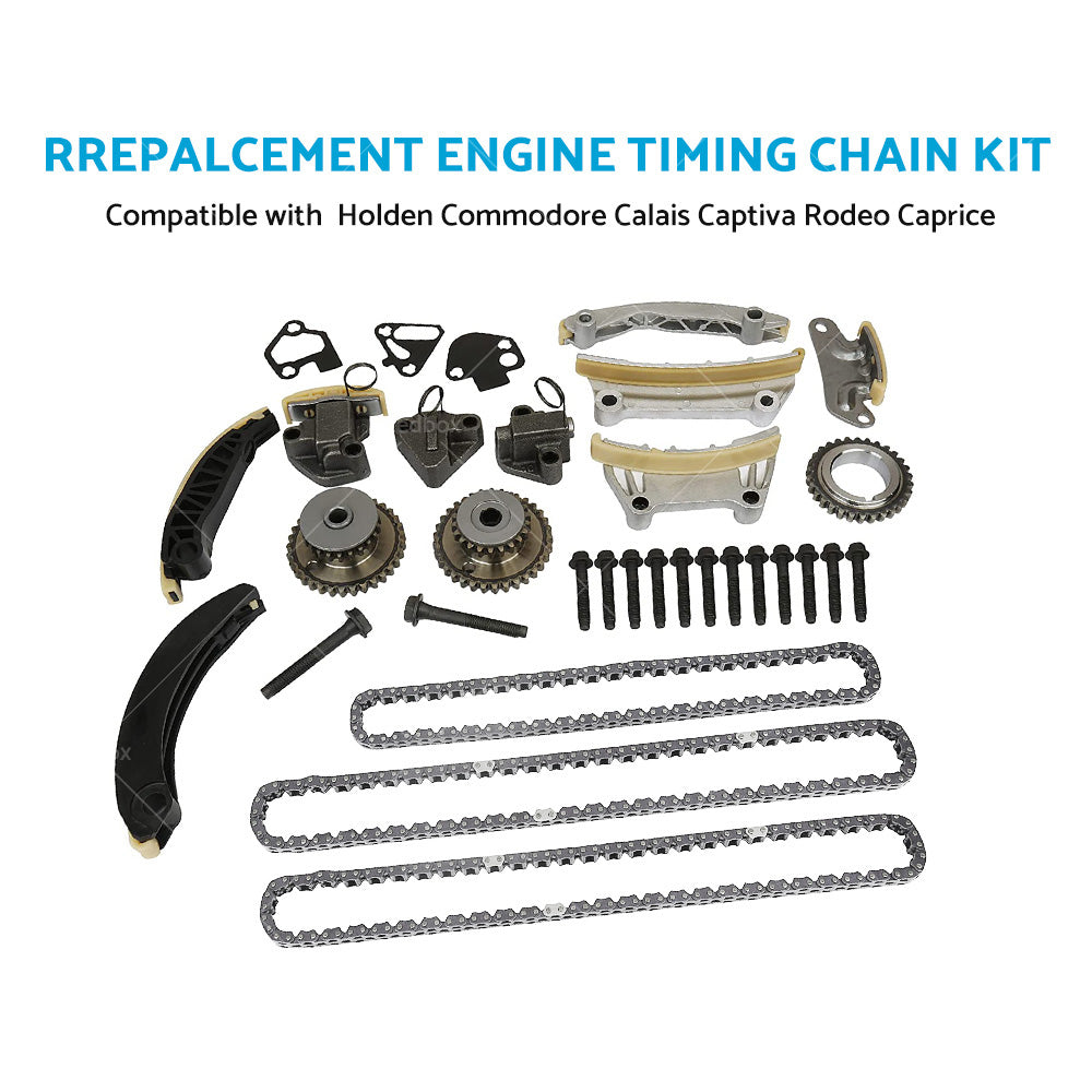 Timing Chain Kit and Gears fit for Holden Commodore VZ VE VF 3. 6L LY7 LE0 LW2 LWR