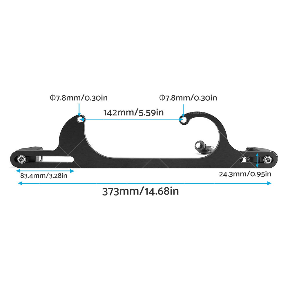{{ Throttle Cable Bracket Carburetor Billet Aluminum Black Fits For Carb 4150 4160 }} - Buy Car Parts Online at {{ Kaka Auto Parts }}.