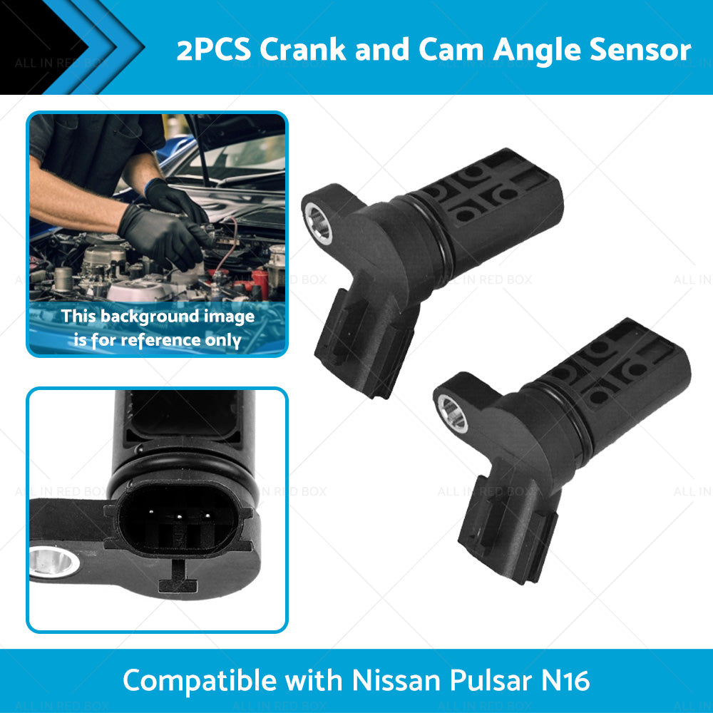 Crank and Cam Sensor Suitable for Nissan Pulsar N16 1. 6L 1. 8L 1999-2007 B37314M50B