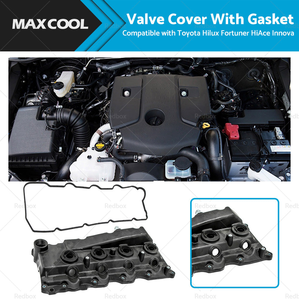 Valve Rocker Cover Suitable for Toyota Hilux KUN15 KUN25 KUN16 2. 5 3. 0 w or Gasket