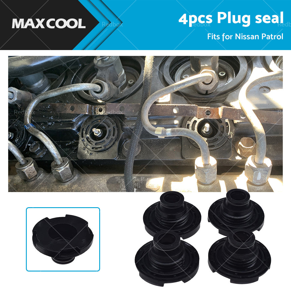 {{ 4pcs Glow Plug Seals Fits For Nissan Patrol ZD30 GU Y61 2000-2007 13276-2W201 }} - Buy Car Parts Online at {{ Kaka Auto Parts }}.